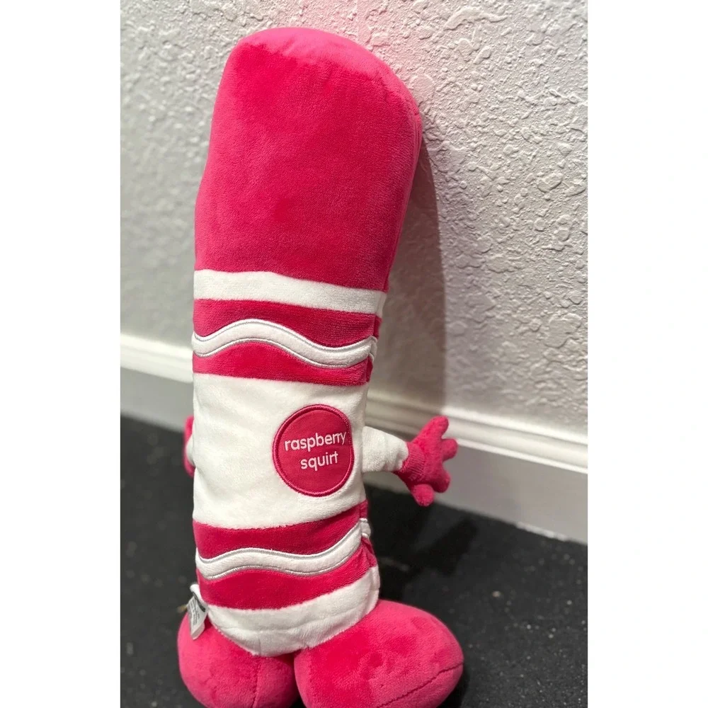 Crayola‎ Raspberry Squirt Marker Plush Toy 2022 Large Stuffed Character